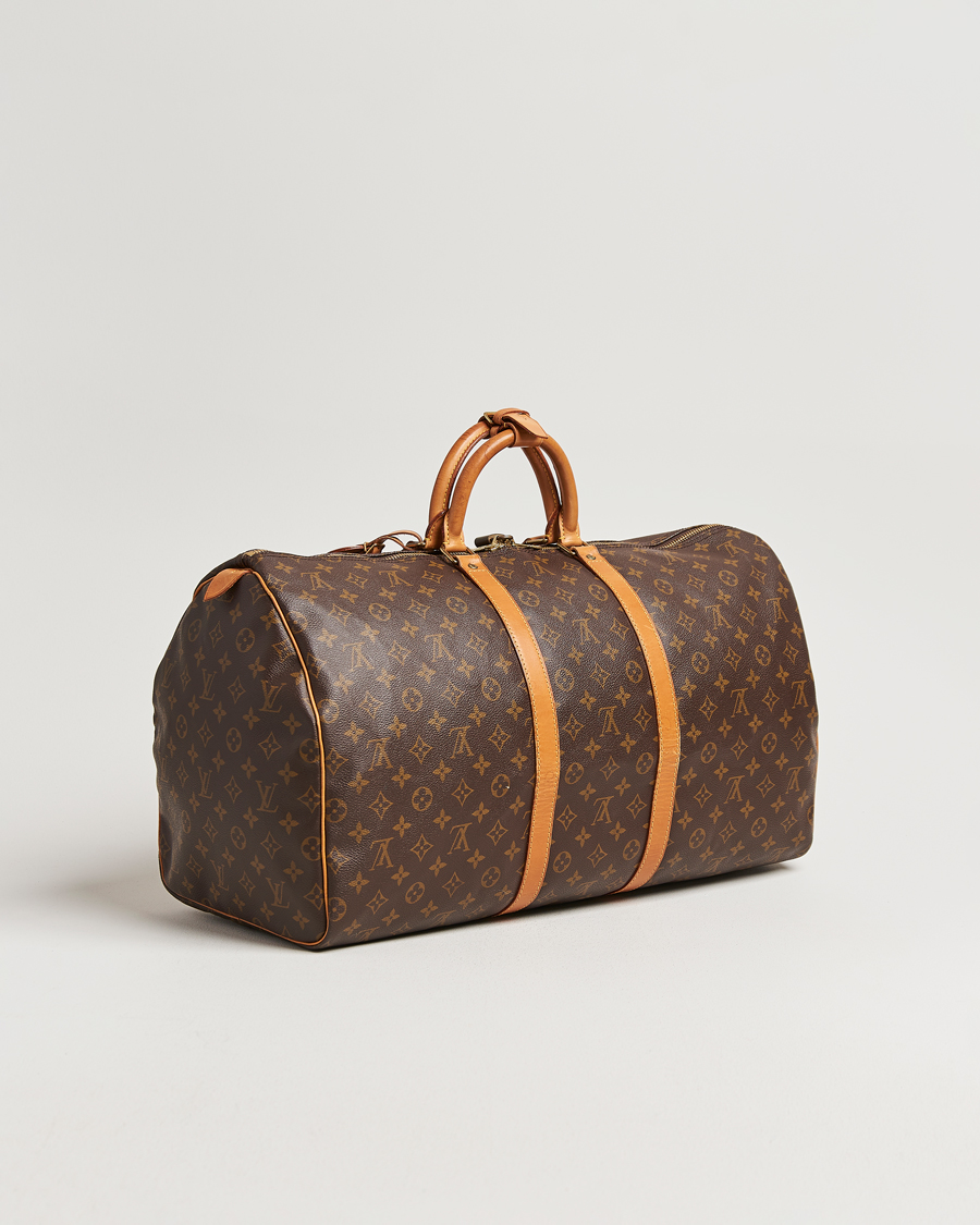 Heren | Pre-Owned & Vintage Bags | Louis Vuitton Pre-Owned | Keepall 55 Monogram