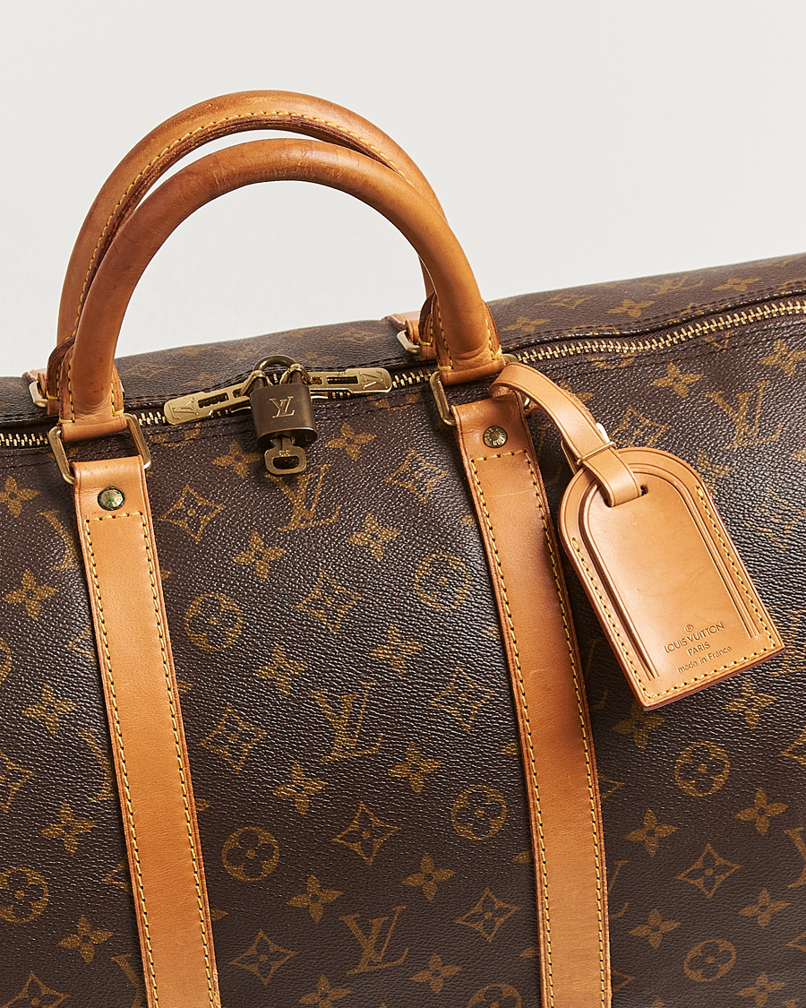 Heren | Pre-Owned & Vintage Bags | Louis Vuitton Pre-Owned | Keepall 55 Monogram
