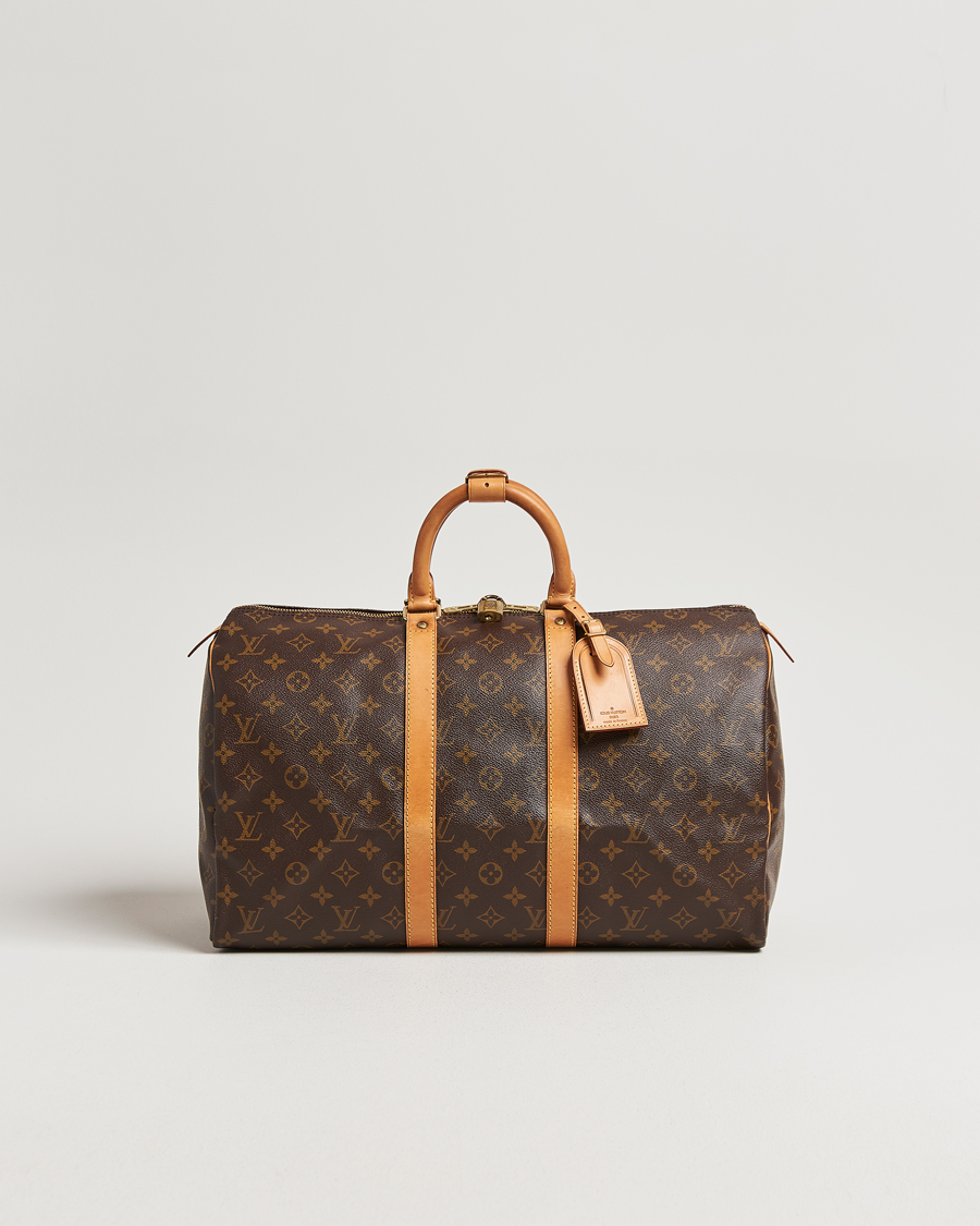 Heren | Pre-Owned & Vintage Bags | Louis Vuitton Pre-Owned | Keepall 45 Monogram