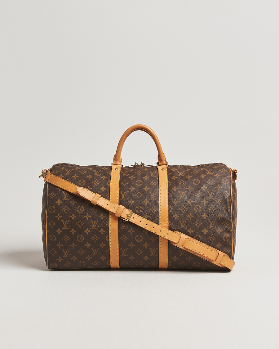 Heren | Pre-Owned & Vintage Bags | Louis Vuitton Pre-Owned | Keepall Bandoulière 50 Monogram