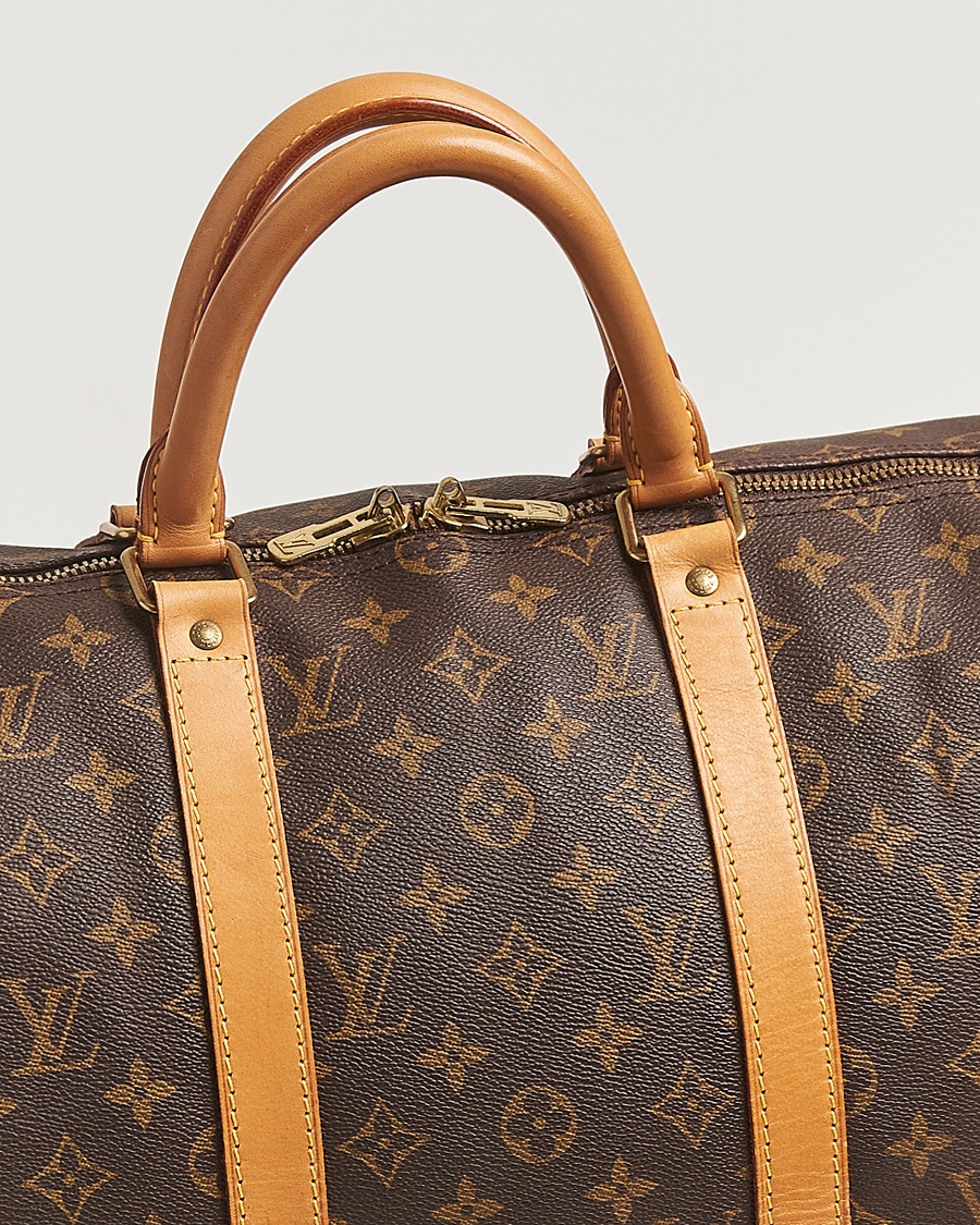 Heren | Pre-Owned & Vintage Bags | Louis Vuitton Pre-Owned | Keepall Bandoulière 50 Monogram