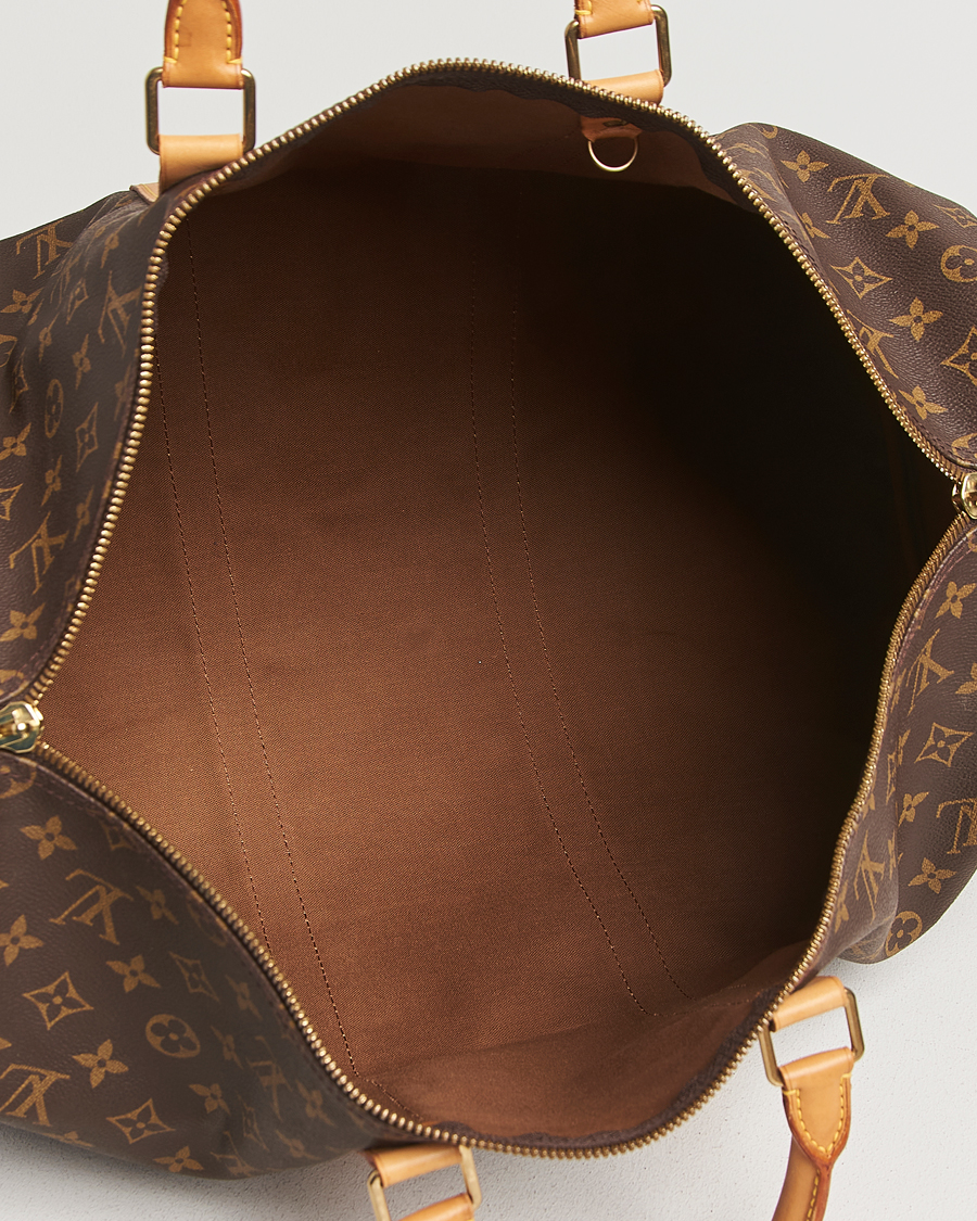 Heren | Pre-Owned & Vintage Bags | Louis Vuitton Pre-Owned | Keepall Bandoulière 50 Monogram