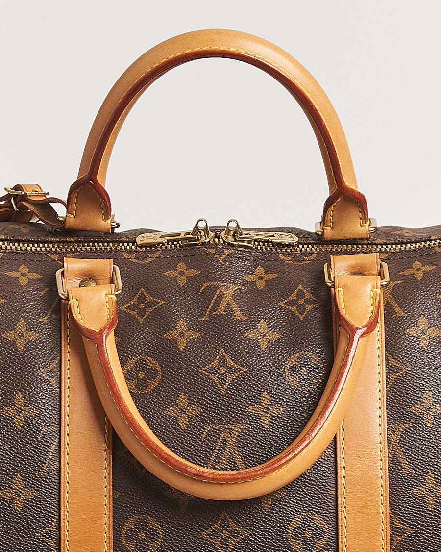 Heren | Pre-Owned & Vintage Bags | Louis Vuitton Pre-Owned | Keepall Bandoulière 55 Monogram