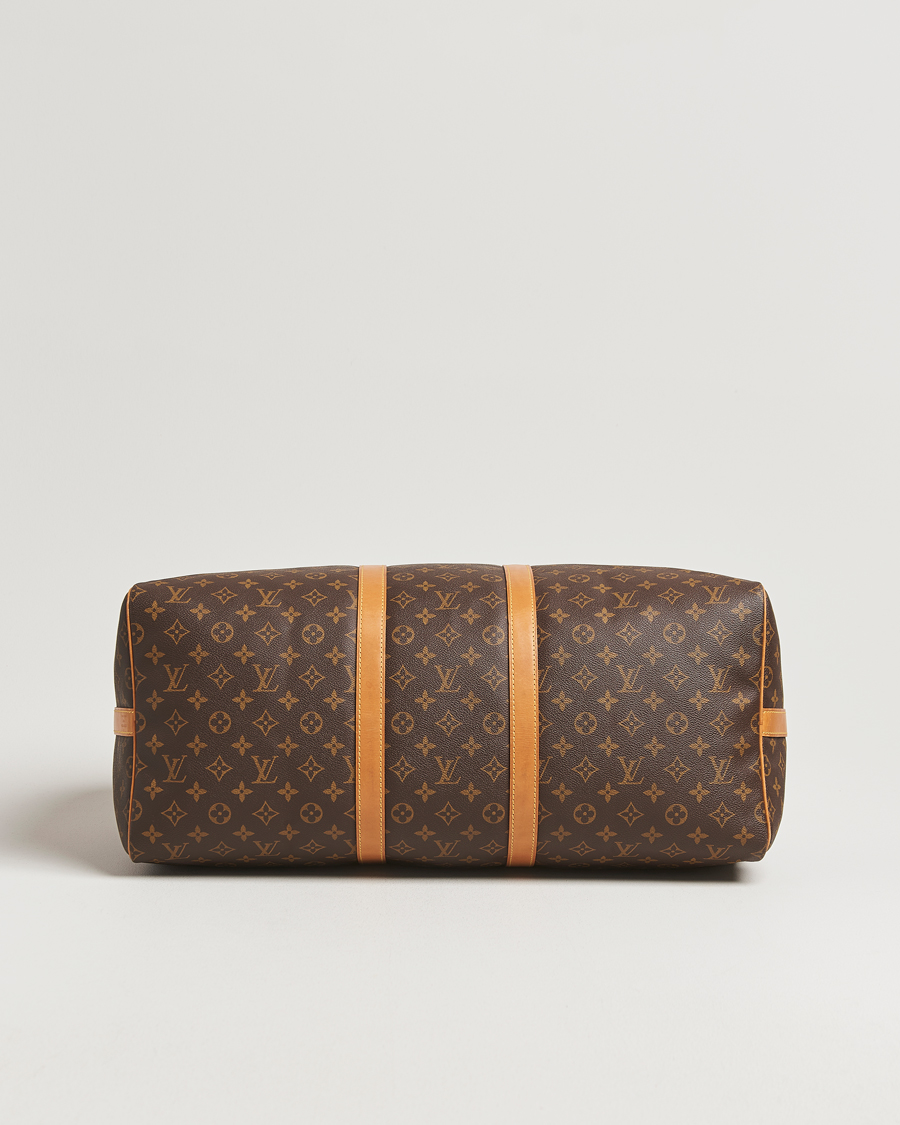 Heren | Pre-Owned & Vintage Bags | Louis Vuitton Pre-Owned | Keepall Bandoulière 55 Monogram