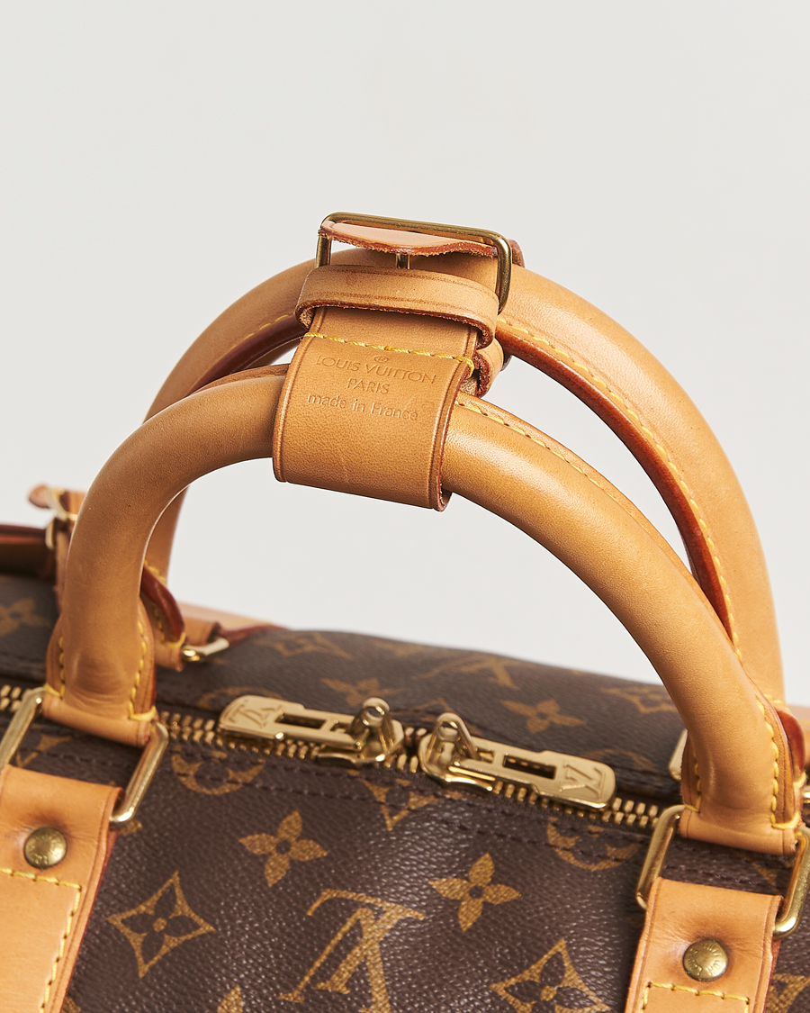 Heren | Pre-Owned & Vintage Bags | Louis Vuitton Pre-Owned | Keepall Bandoulière 55 Monogram