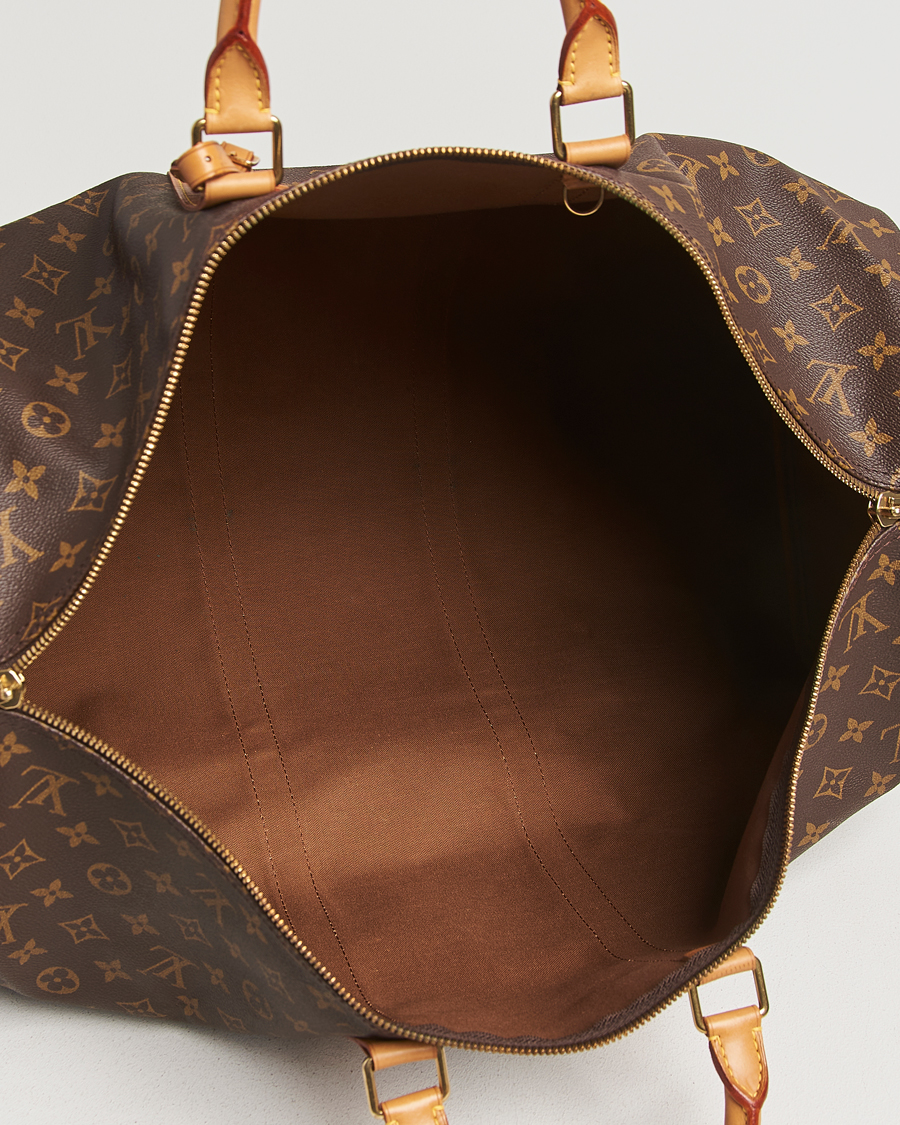 Heren | Pre-Owned & Vintage Bags | Louis Vuitton Pre-Owned | Keepall Bandoulière 55 Monogram
