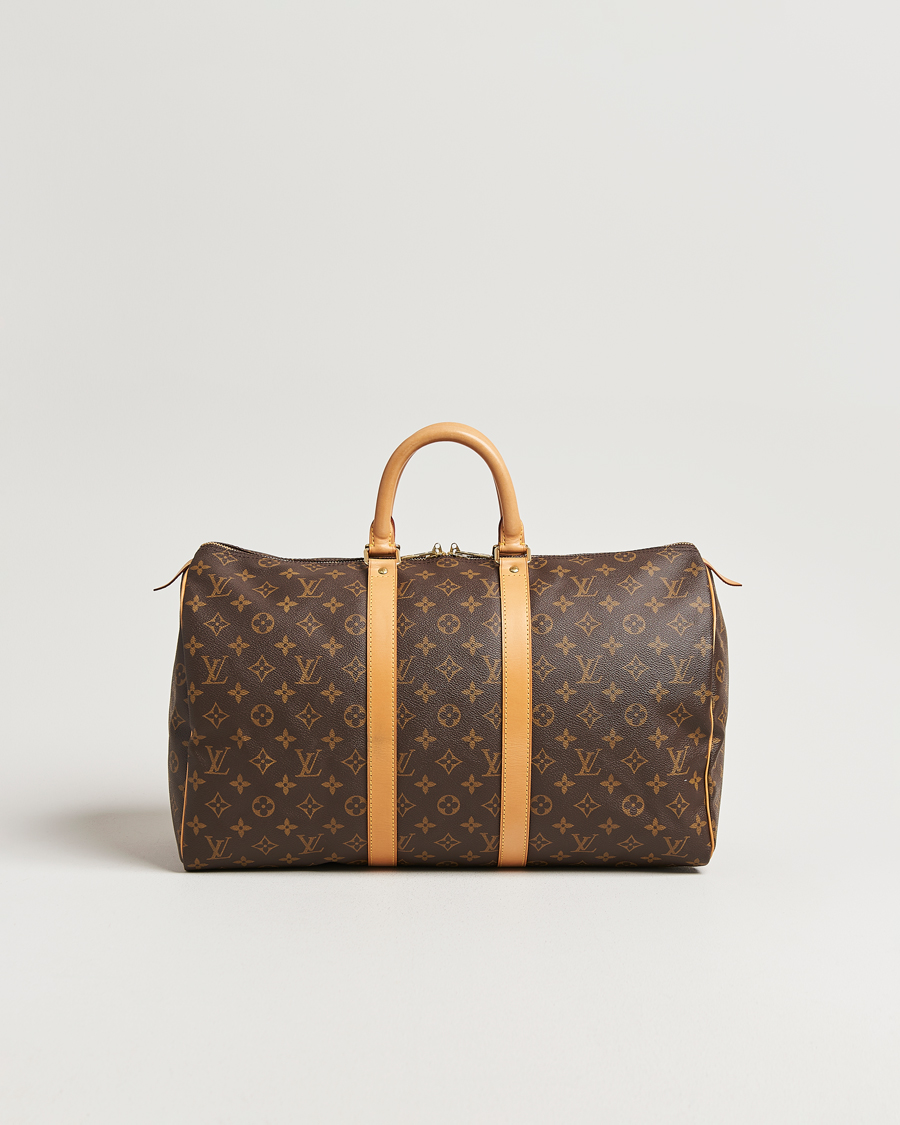 Heren | Pre-Owned & Vintage Bags | Louis Vuitton Pre-Owned | Keepall 45 Monogram