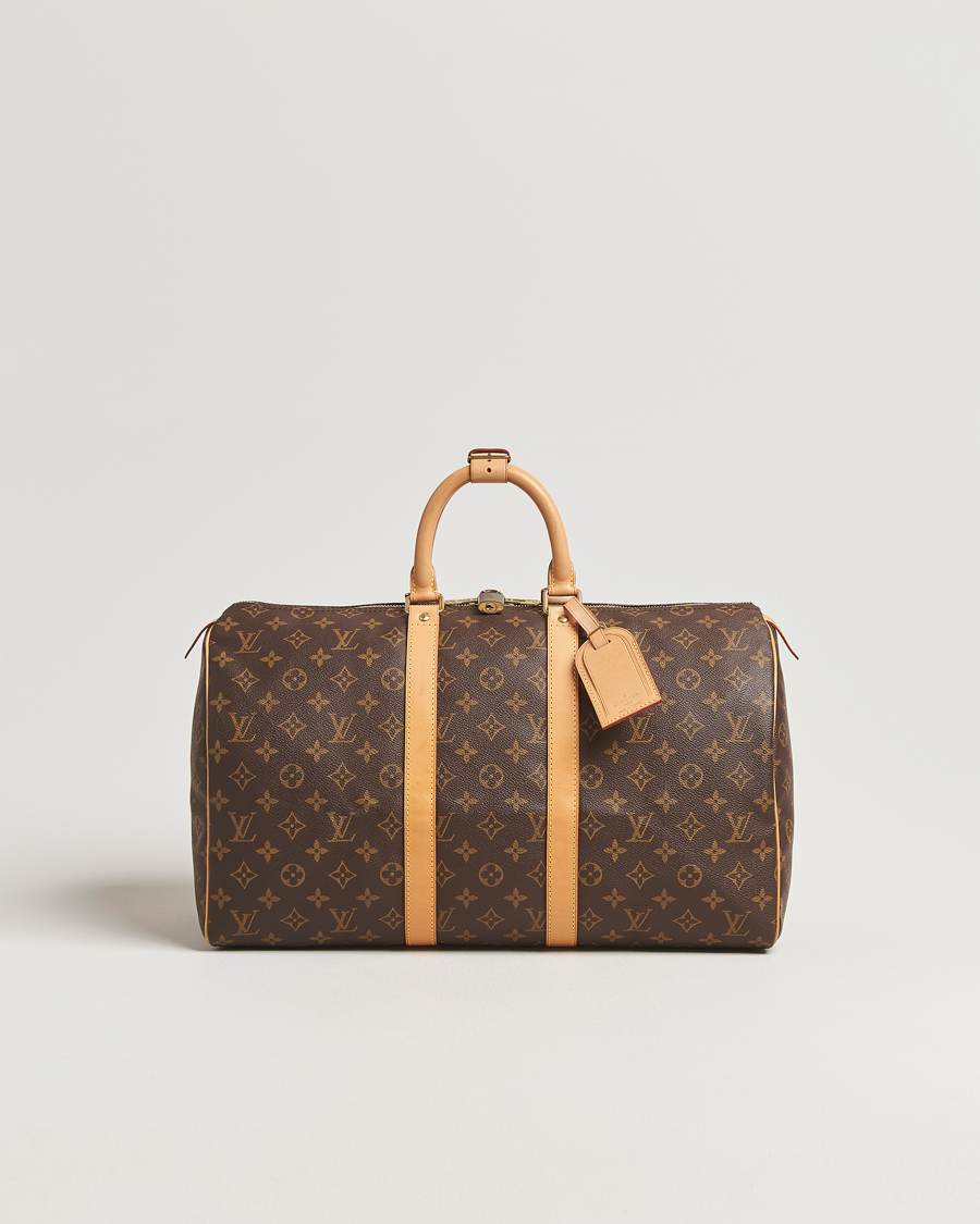 Heren | Pre-Owned & Vintage Bags | Louis Vuitton Pre-Owned | Keepall 45 Monogram
