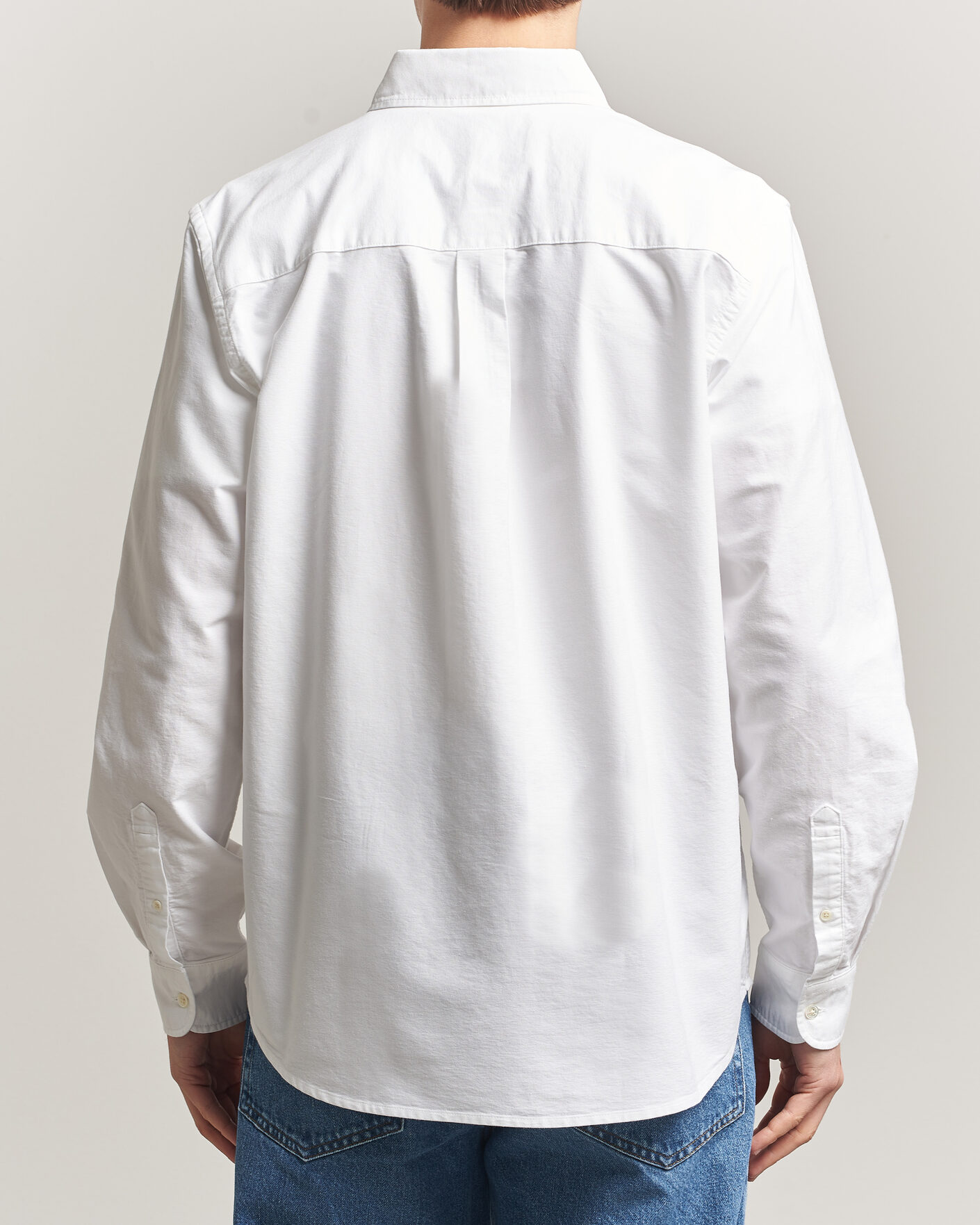 Heren | Overhemden | A Day's March | Classic Oxford Shirt White