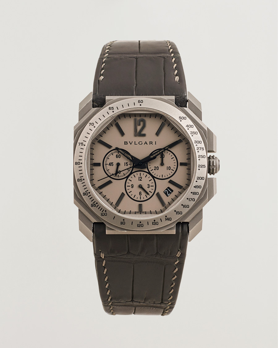 Heren | Pre-Owned & Vintage Watches | Bvlgari Pre-Owned | Octo BGO41TCH