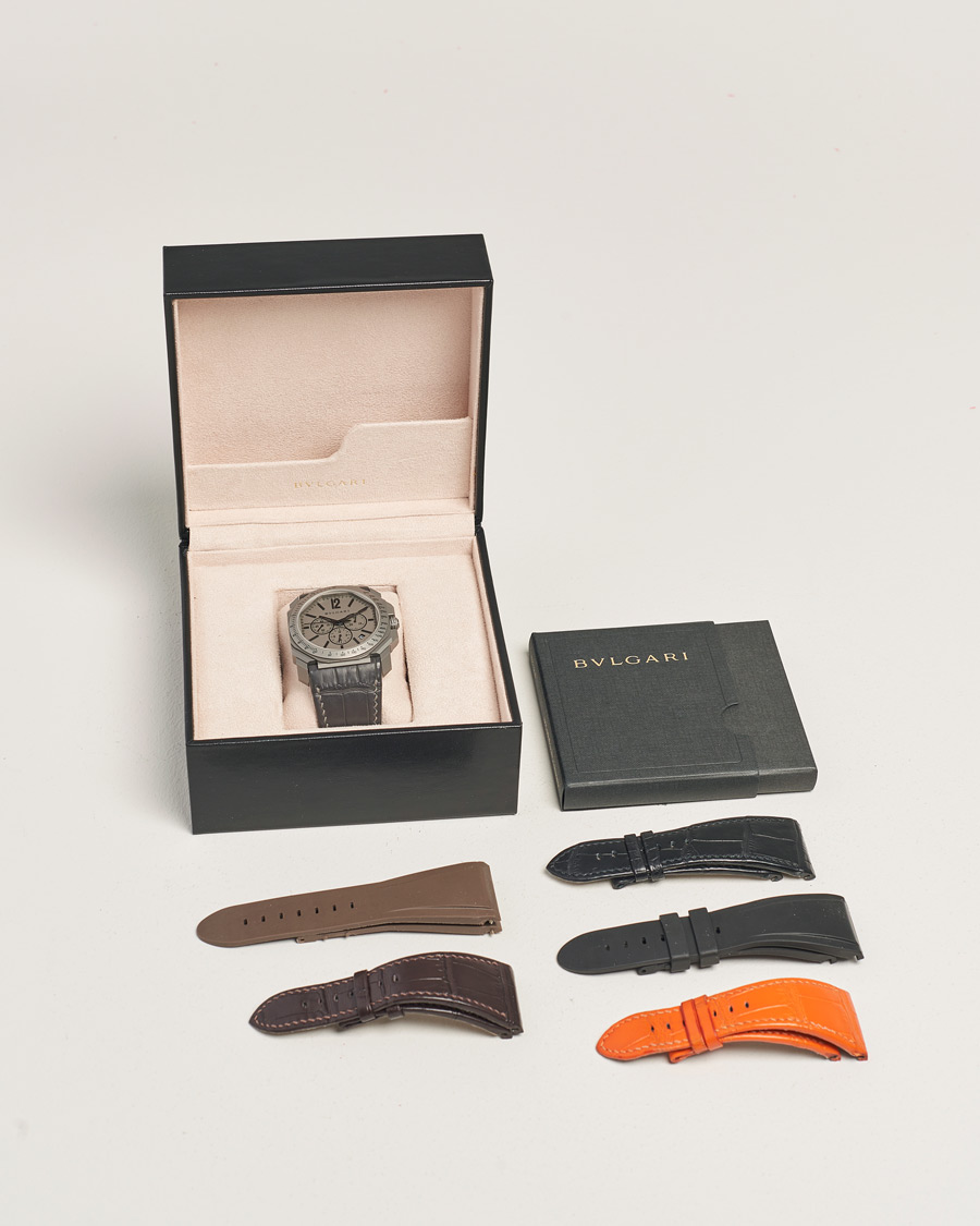 Heren | Pre-Owned & Vintage Watches | Bvlgari Pre-Owned | Octo BGO41TCH