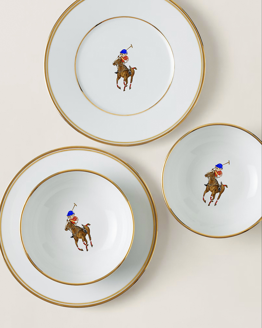 Heren | Thuis | Ralph Lauren Home | Bowl and Plate Gift Set White/Gold