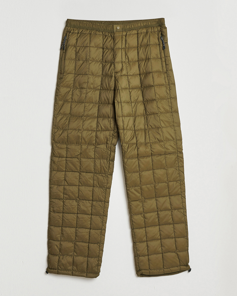 Heren | Broeken | TAION | Mountain Down Pants Olive