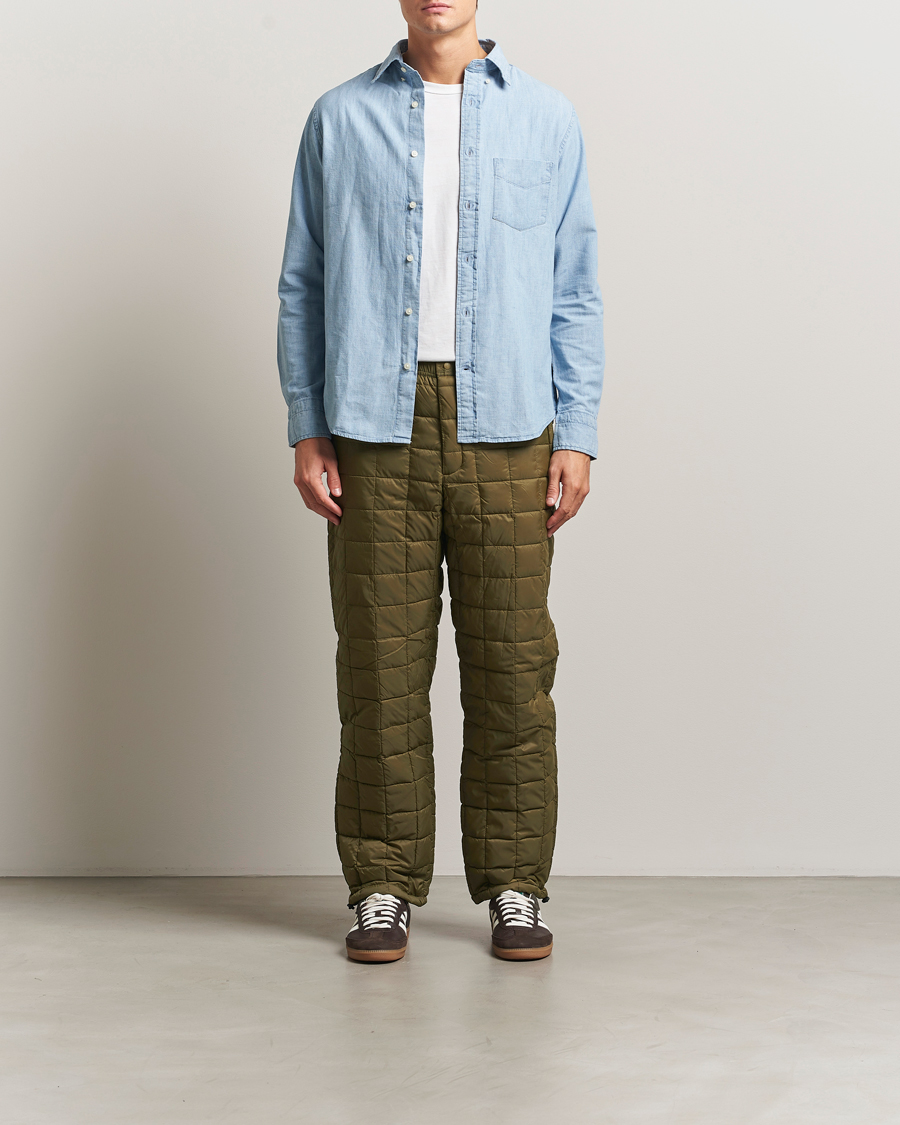 Heren | Broeken | TAION | Mountain Down Pants Olive