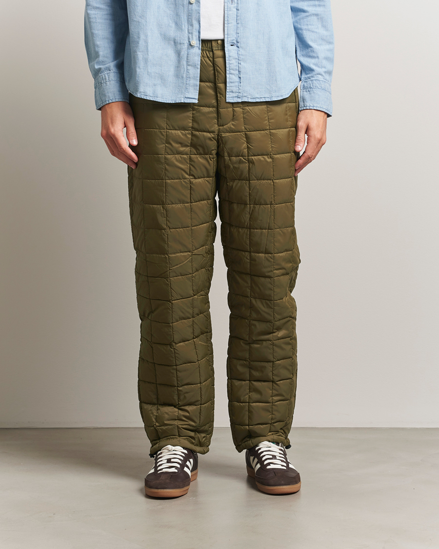 Heren | Broeken | TAION | Mountain Down Pants Olive