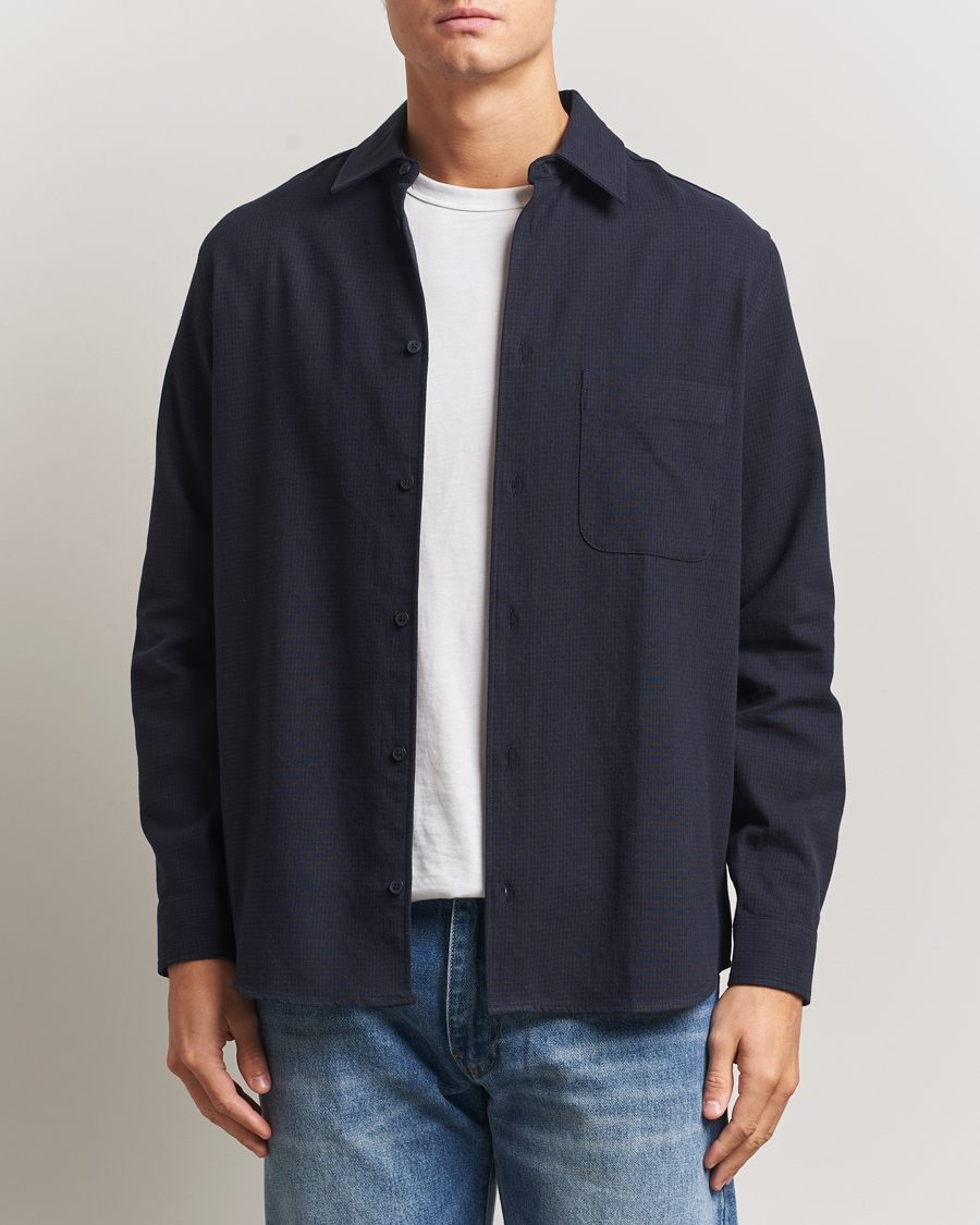 Heren | Overhemden | Samsøe Samsøe | Damon Overshirt Salute Navy