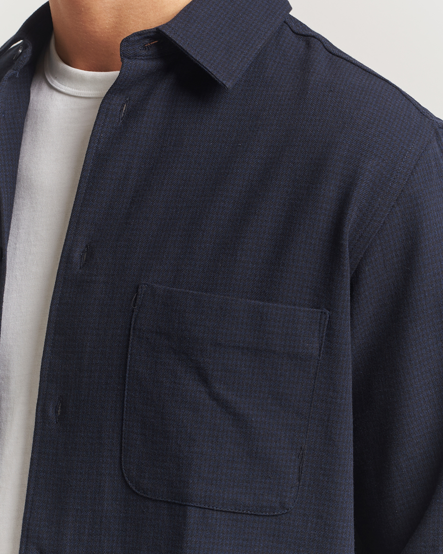 Heren | Overhemden | Samsøe Samsøe | Damon Overshirt Salute Navy