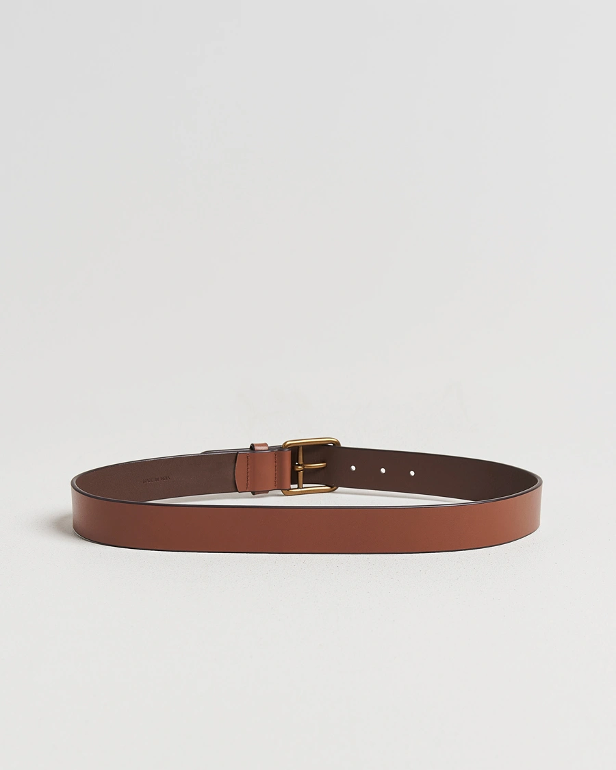 Heren | Riemen | Polo Ralph Lauren | Signature Pony Leather Belt Saddle