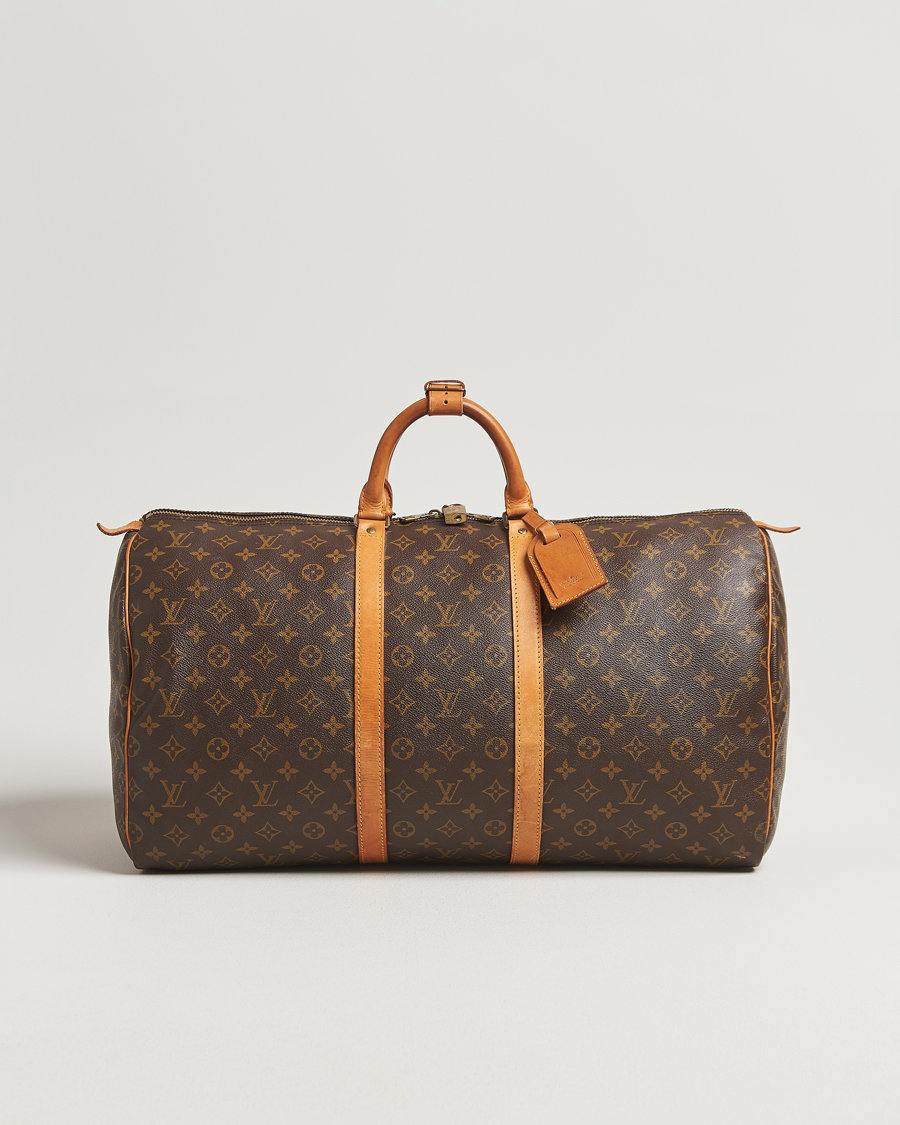 Heren | Pre-Owned & Vintage Bags | Louis Vuitton Pre-Owned | Keepall 55 Monogram