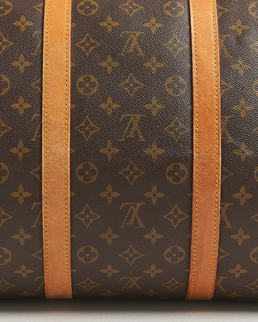 Heren | Pre-Owned & Vintage Bags | Louis Vuitton Pre-Owned | Keepall 55 Monogram