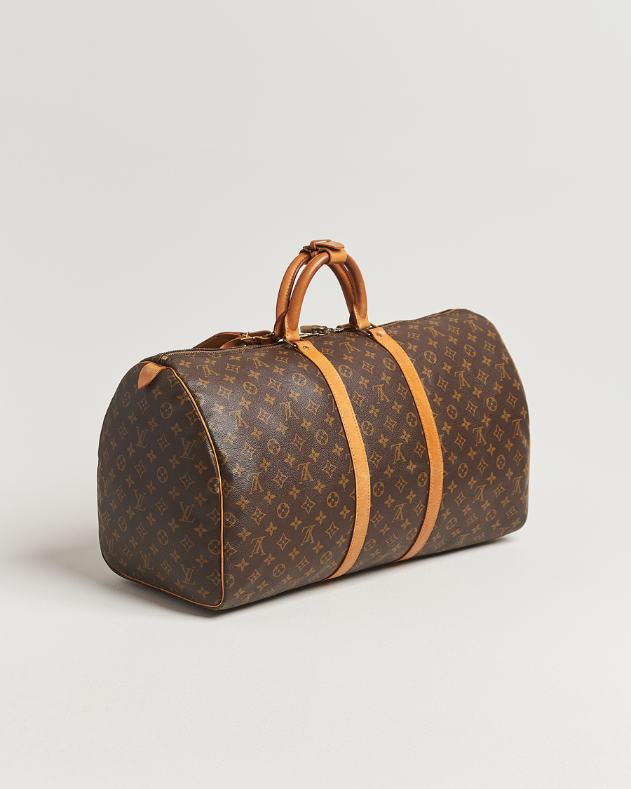 Heren | Pre-Owned & Vintage Bags | Louis Vuitton Pre-Owned | Keepall 55 Monogram