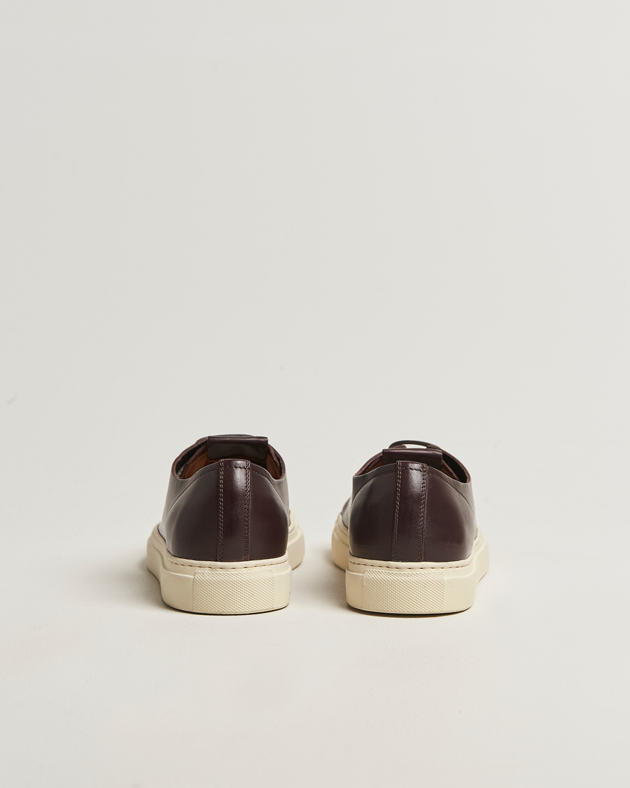 Heren | Sneakers | Buttero | Tanino Leather Sneaker Dark Brown