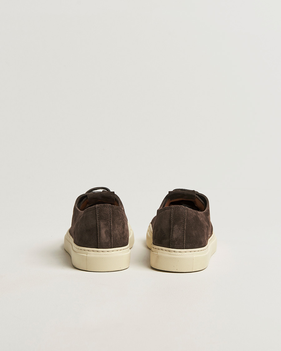 Heren | Sneakers | Buttero | Tanino Suede Sneaker Dark Brown