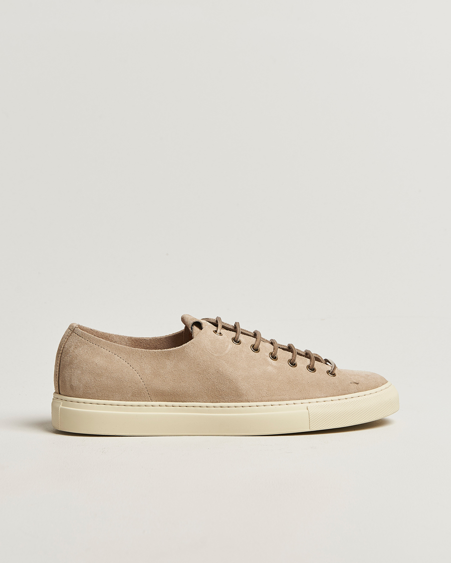 Heren | Sneakers | Buttero | Tanino Suede Sneaker Taupe