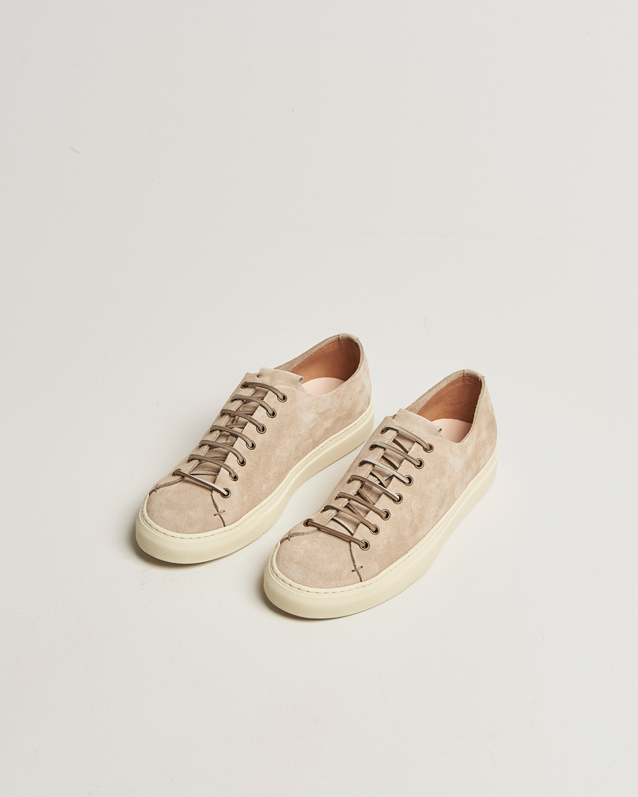 Heren | Sneakers | Buttero | Tanino Suede Sneaker Taupe