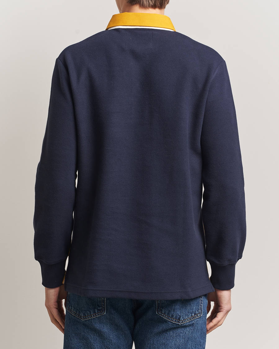 Heren | Truien | Gant | Blocked Heavy Rugger Evening Blue Multi