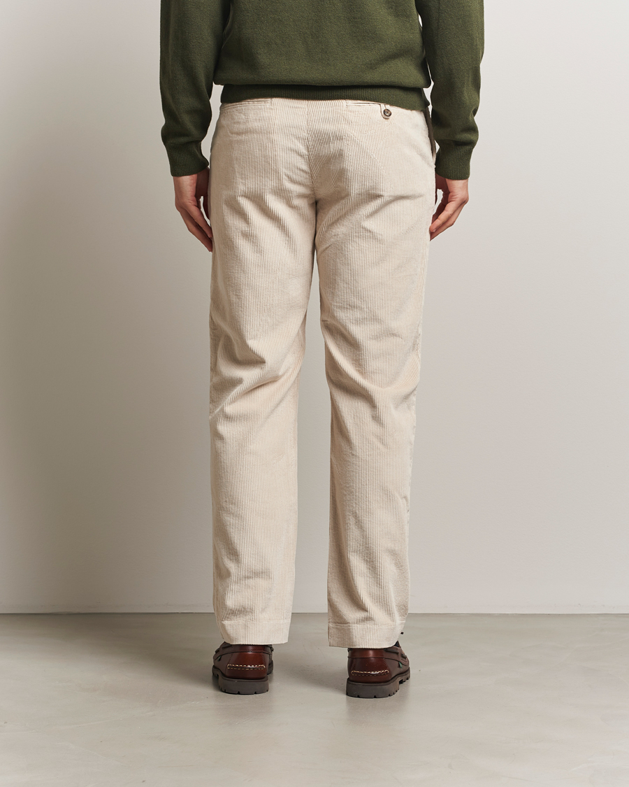 Heren | Broeken | GANT | Straight Fit Corduroy Trousers Putty