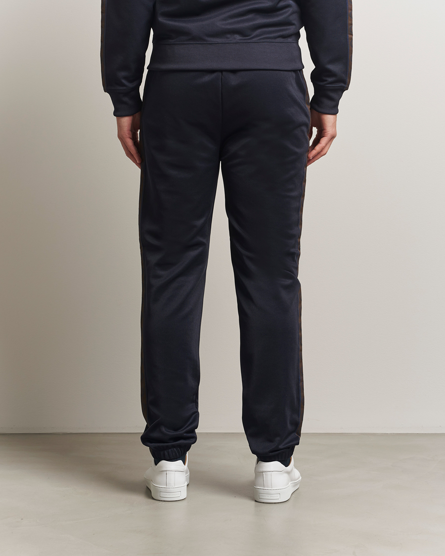 Heren | Broeken | Fred Perry | Taped Track Pants Navy
