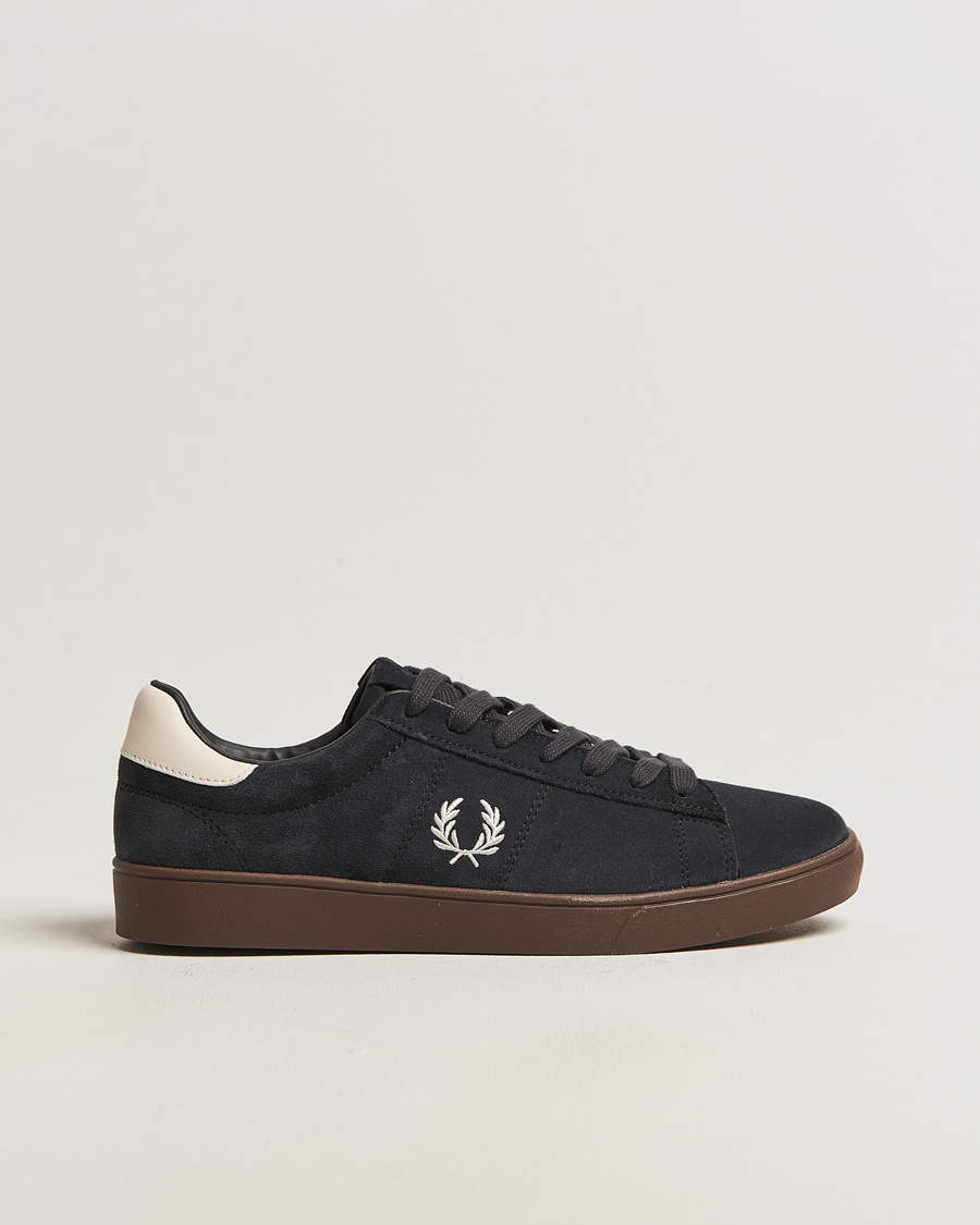 Heren | Sneakers | Fred Perry | Spencer Suede Sneaker Anchor Grey