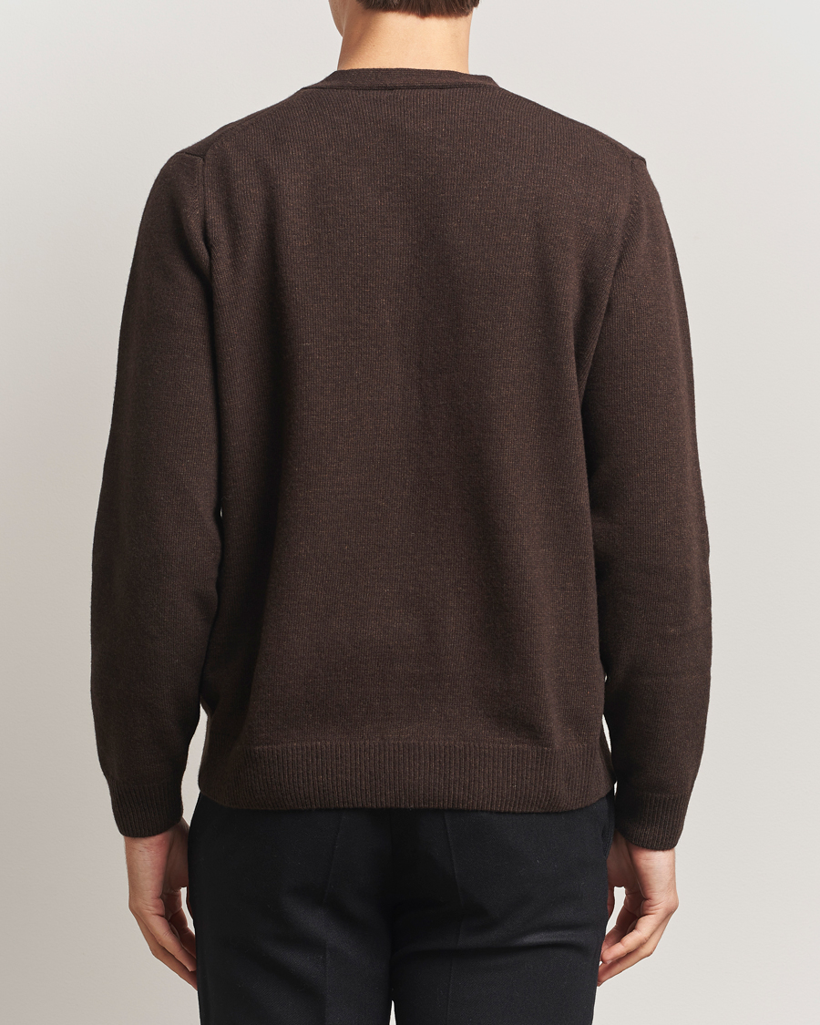 Heren | Truien | Oscar Jacobson | Eduardo Wool Cardigan Brown