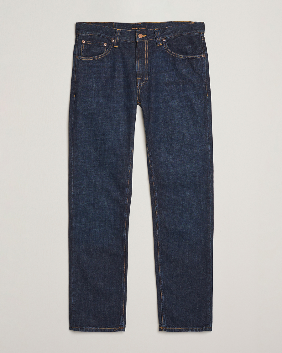 Heren | Broeken | Nudie Jeans | Gritty Jackson Jeans Aged Indigo
