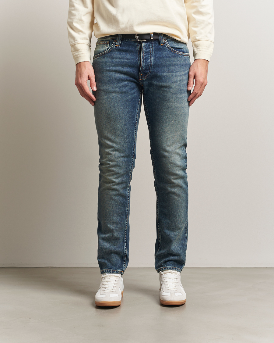 Heren | Jeans | Nudie Jeans | Grim Tim Jeans Muted Ink