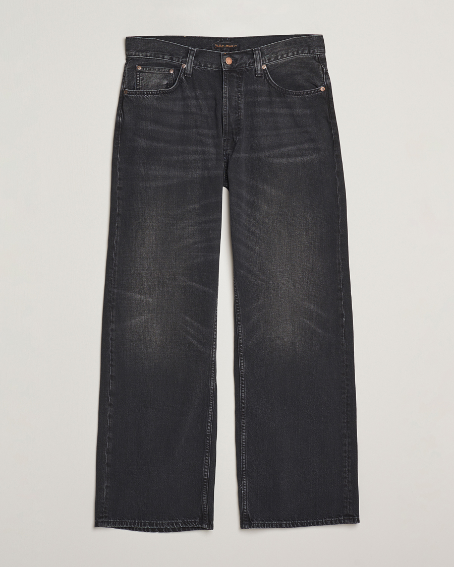 Heren | Overhemden | Nudie Jeans | Loud Larry Jeans Black Storm