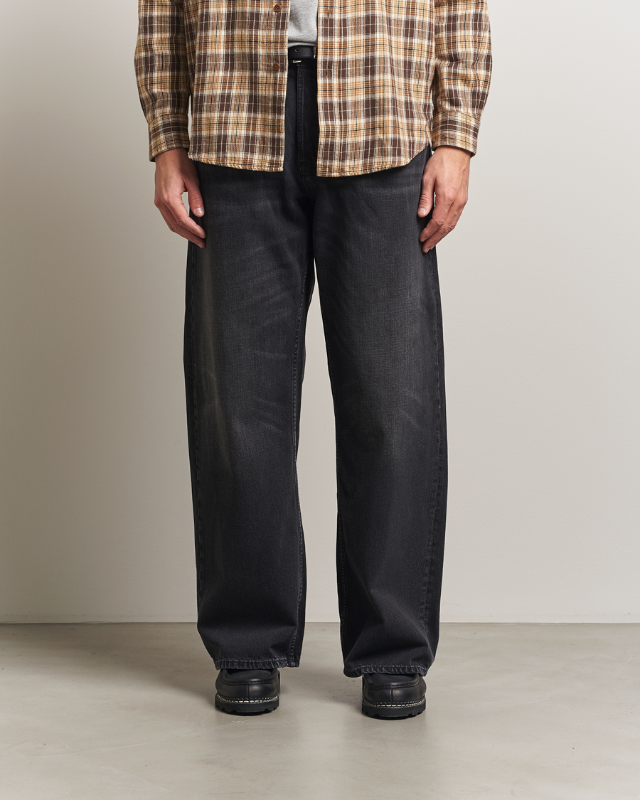 Heren | Overhemden | Nudie Jeans | Loud Larry Jeans Black Storm