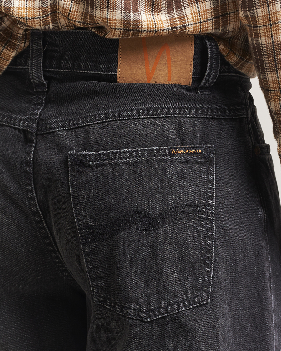 Heren | Overhemden | Nudie Jeans | Loud Larry Jeans Black Storm