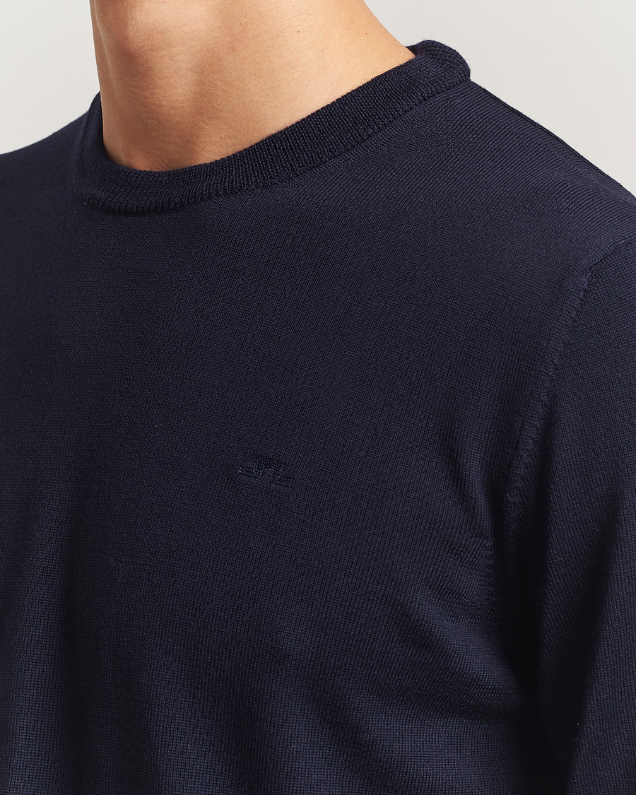 Heren | Truien | J.Lindeberg | Keane Merino Crew Neck Navy