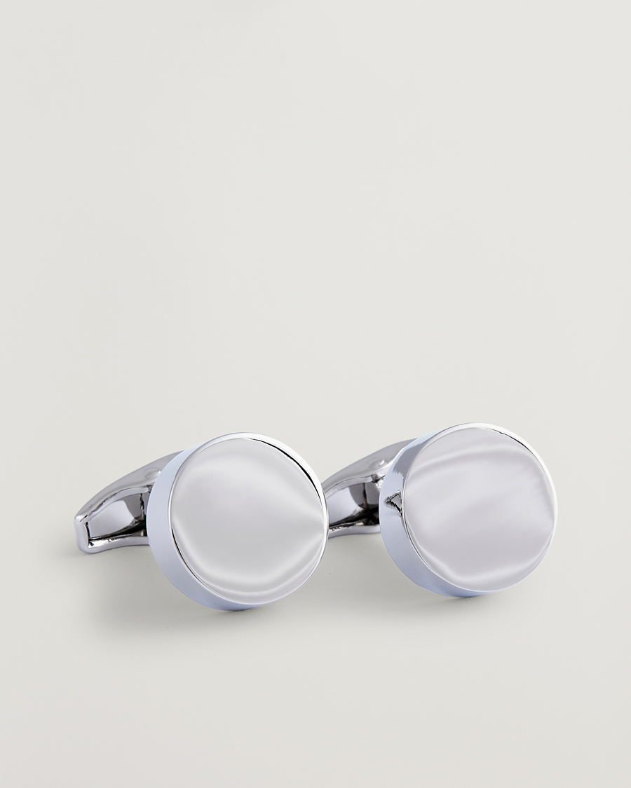 Heren | Manchetknopen | Amanda Christensen | Classic Cufflink Silver