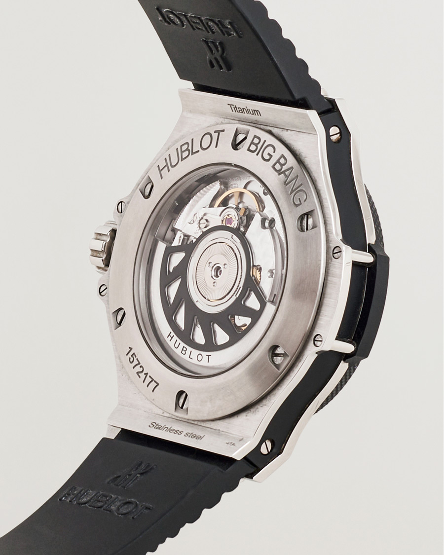 Heren | Pre-Owned & Vintage Watches | Hublot Pre-Owned | Big Bang Steel Ceramic