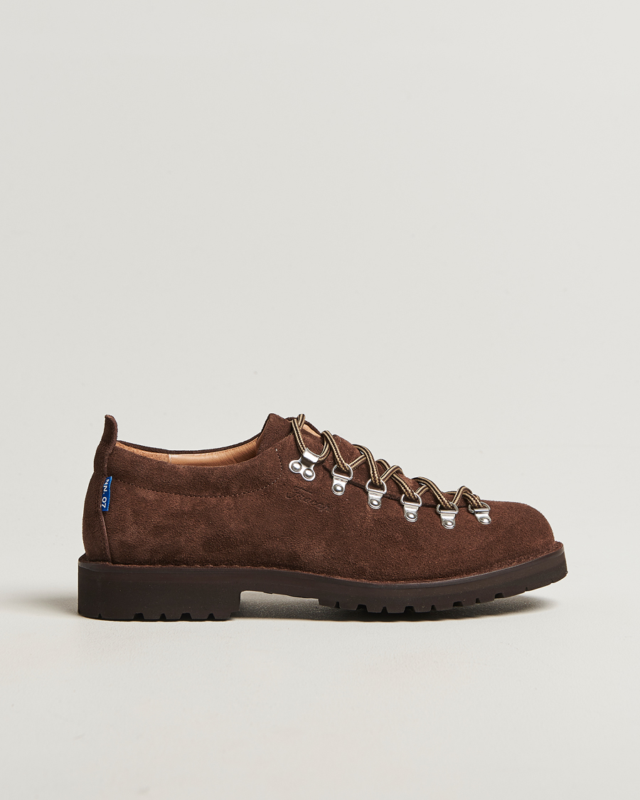 Heren | Laarzen | NN07 | Fracap M121 Magnifico Suede Low Boot Demitasse Brown