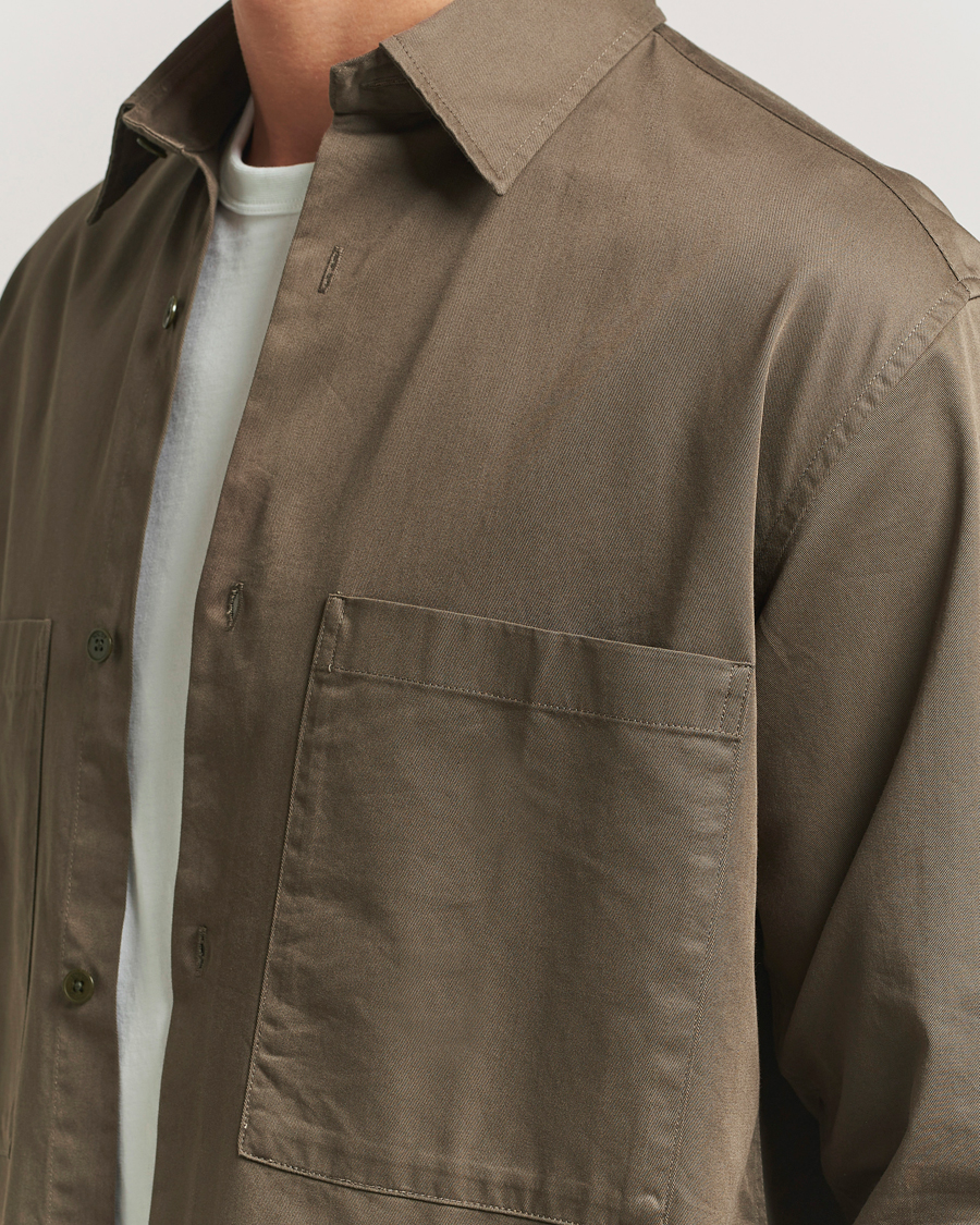 Heren | Overhemden | NN07 | Freddy Tencel Workwear Shirt Mable Husk