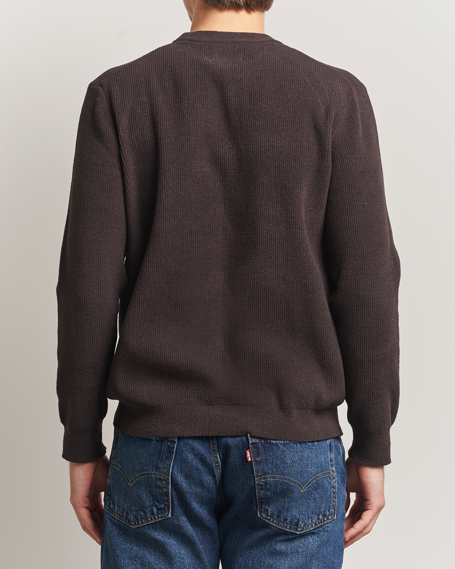 Heren | Truien | NN07 | Danny Rib Knitted Crew Neck Dusky Port