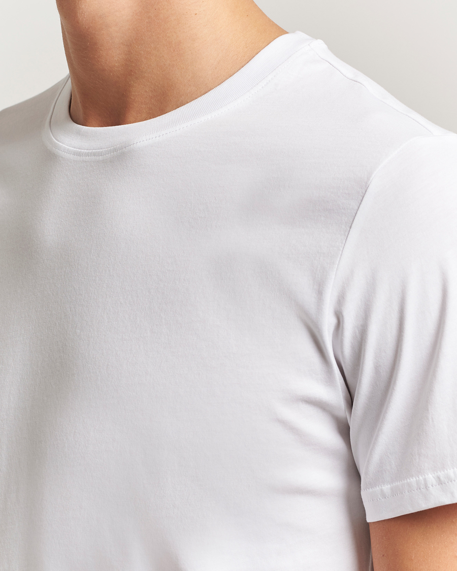 Heren | T-shirts | NN07 | Percy Crew Neck T-Shirt White
