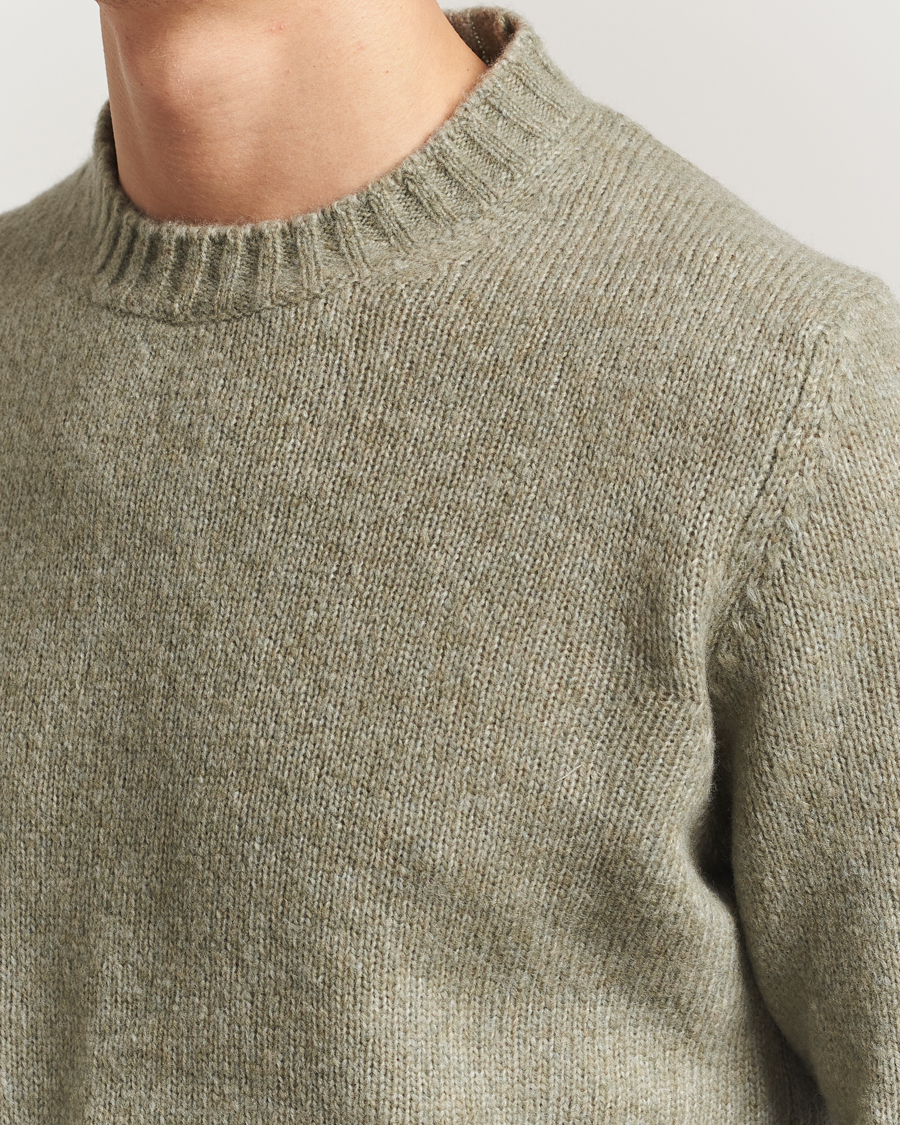 Heren | Truien | NN07 | Lee Wool Knitted Sweater Valley Green