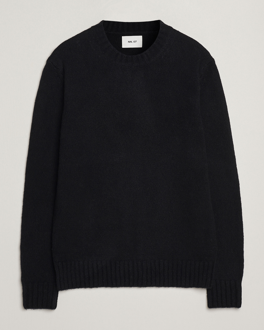 Heren | Truien | NN07 | Lee Wool Knitted Sweater Black