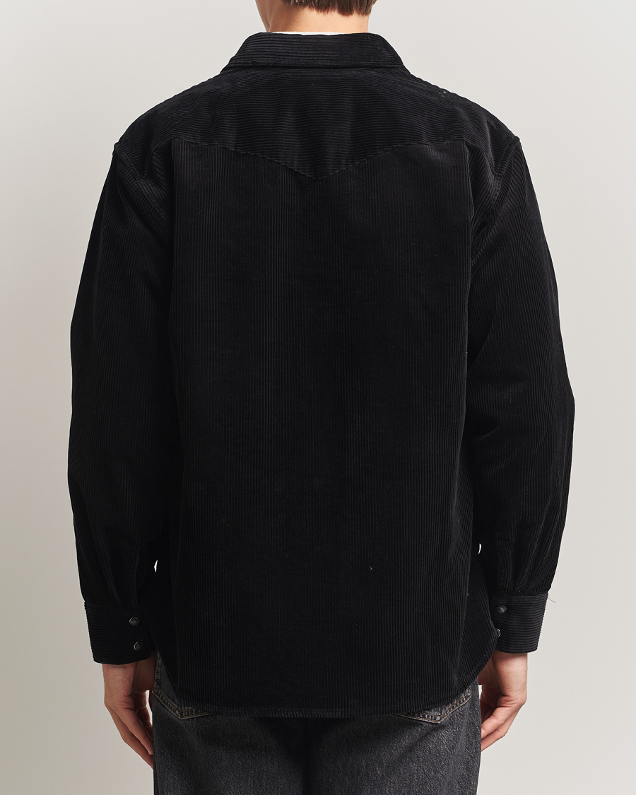 Heren | Overhemden | NN07 | Ricky Corduroy Overshirt Black