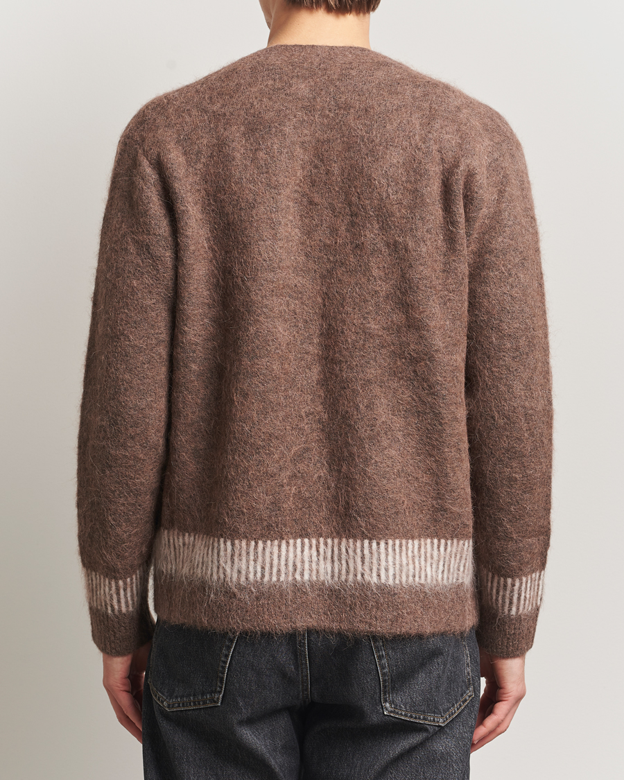 Heren | Truien | NN07 | Russell Alpaca Knitted Cardigan Mable Husk